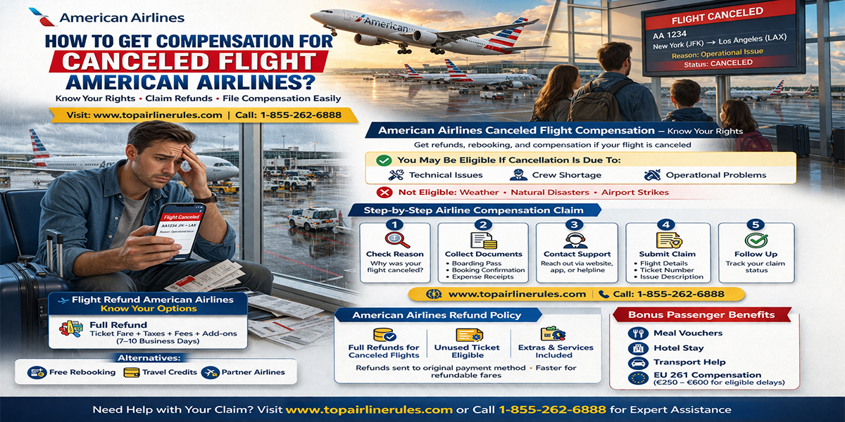 How to Get Compensation for Canceled Flight American Airlines