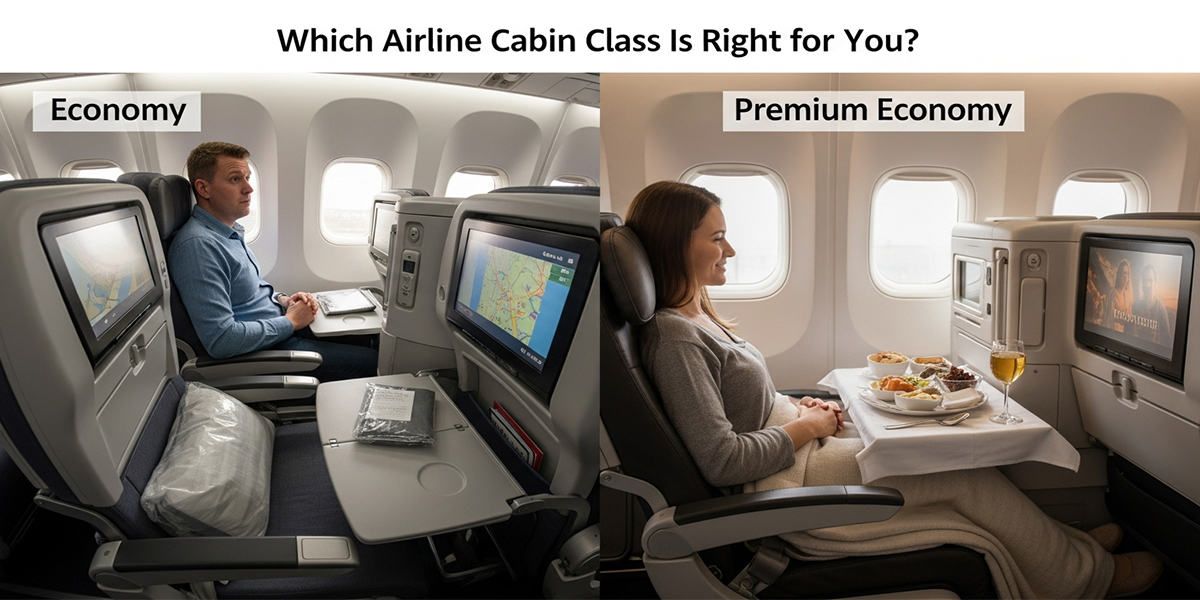 Economy vs Premium Economy: Which Airline Cabin Class Is Right for You?