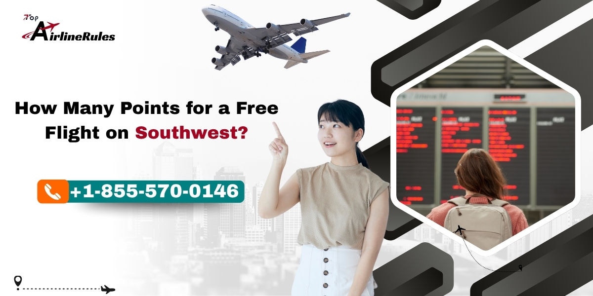 How Many Points for Free a Flight on Southwest?