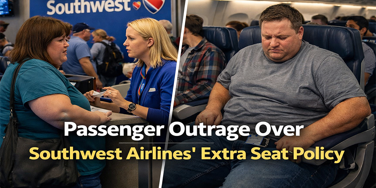Passenger Frustration Grows as Southwest Airlines Enforces New Extra Seat Policy