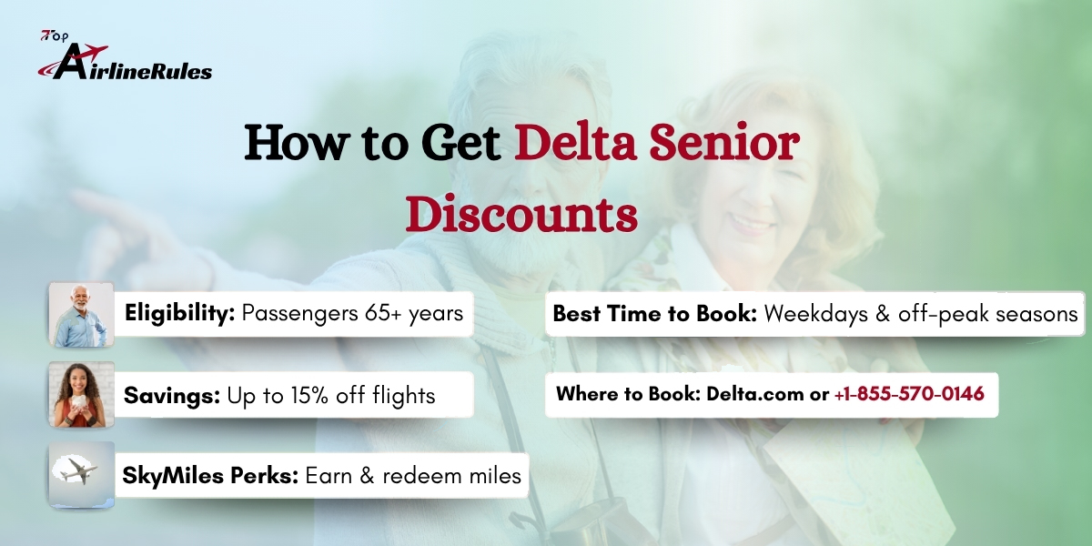 How to Get Senior Citizen Discounts on Delta Airlines